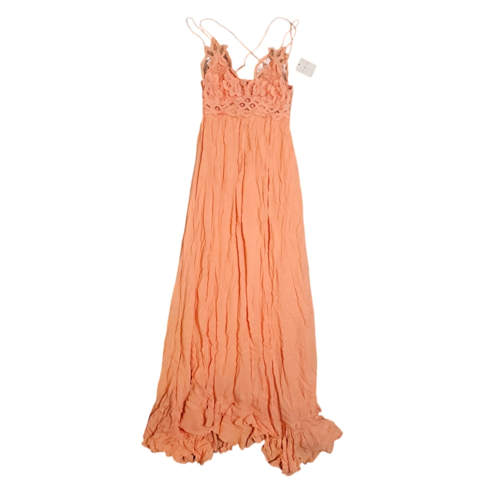 FREE PEOPLE FP One Adella Maxi Slip Dress Womens Small - Picture 2 of 7
